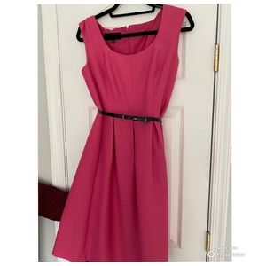 Black Label Evan Picone Hot Pink Dress - M